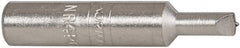 Norton - 1/16" Max Concave Radius Single Point Diamond Dresser - 2" Long x 3/8" Shank Diam - Exact Tooling