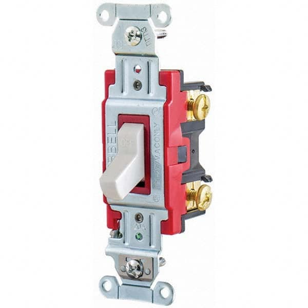 Hubbell Wiring Device-Kellems - Toggle Switches Switch Type: Heavy Duty Switch Sequence: Off-On - Exact Tooling