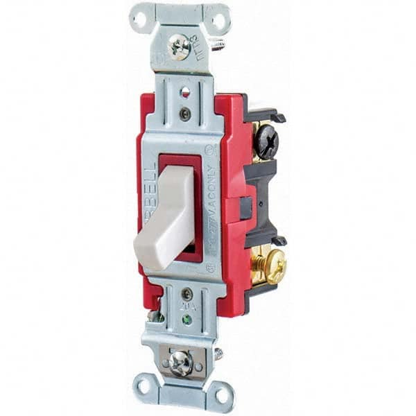Hubbell Wiring Device-Kellems - Toggle Switches Switch Type: Heavy Duty Switch Sequence: Off-On - Exact Tooling