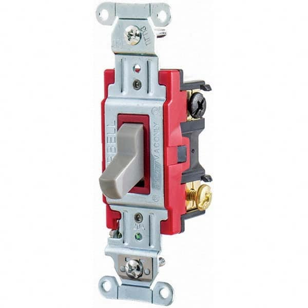 Hubbell Wiring Device-Kellems - Toggle Switches Switch Type: Heavy Duty Switch Sequence: Off-On - Exact Tooling