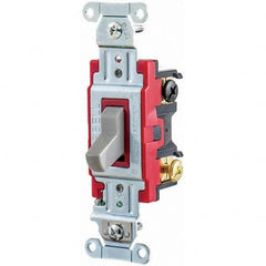 Hubbell Wiring Device-Kellems - Toggle Switches Switch Type: Heavy Duty Switch Sequence: Off-On - Exact Tooling