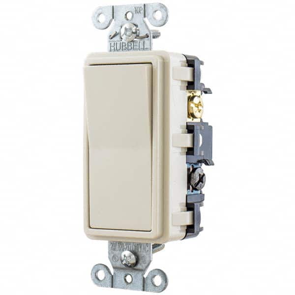 Hubbell Wiring Device-Kellems - Rocker Switches Switch Type: General Purpose Switch Sequence: Off-On - Exact Tooling