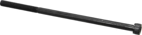Value Collection - #10-32 UNF Hex Socket Drive, Socket Cap Screw - Alloy Steel, Black Oxide Finish, Partially Threaded, 4" Length Under Head - Exact Tooling