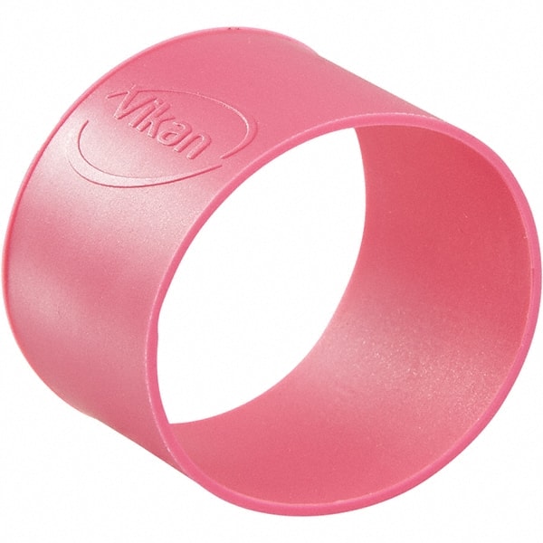 Vikan - 1-1/2" Long Rubber Band - Silicone Rubber, For Use with Colored Coded Handles - Exact Tooling