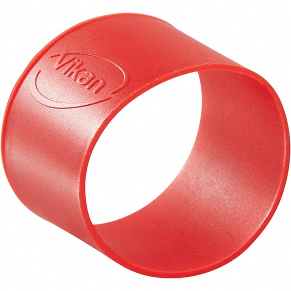 Vikan - 1-1/2" Long Rubber Band - Silicone Rubber, For Use with Colored Coded Handles - Exact Tooling
