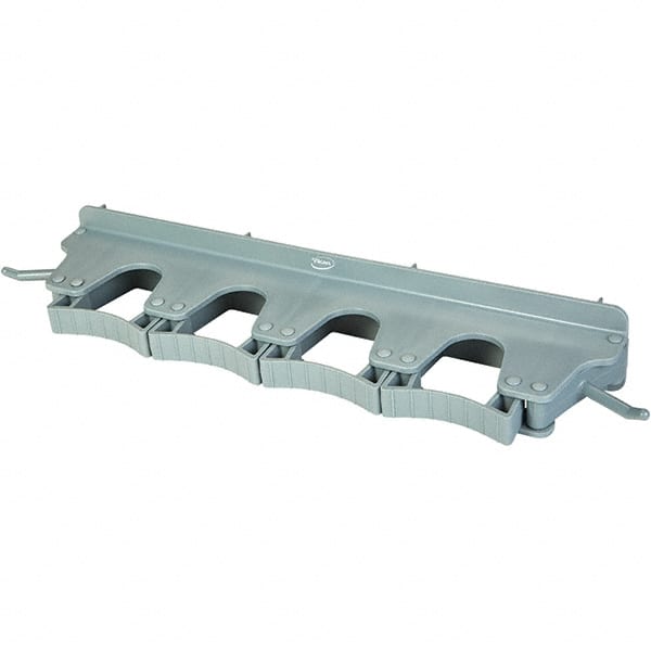 Vikan - All-Purpose & Utility Hooks Type: Wall Strip Organizer Overall Length (Inch): 15-1/2 - Exact Tooling