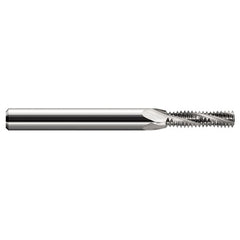 ‎0.3000″ Cutter Diameter × 1.1250″ (1-1/8″) Length of Cut Carbide Multi-Form 3/8″-24 Thread Milling Cutter, 4 Flutes - Exact Tooling