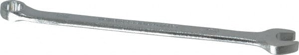 Proto - 7mm 12 Point Offset Combination Wrench - 15° Offset Angle, 5-5/32" OAL, Steel, Satin Finish - Exact Tooling