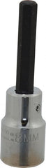 Proto - 1/2" Drive, 8mm Hex Bit Socket - 3-1/4" OAL - Exact Tooling