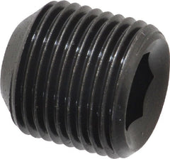 Value Collection - 3/4-16 UNF, 3/4" OAL, Cup Point Set Screw - Grade ASTM F912 Alloy Steel, 3/8" Key - Exact Tooling