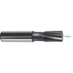 Guhring - 1-14 UNC/UNF , 19.95mm Cut Diam, 5 Flute Solid Carbide Helical Flute Thread Mill - Internal Thread, 33mm LOC, 105mm OAL, 20mm Shank Diam - Exact Tooling