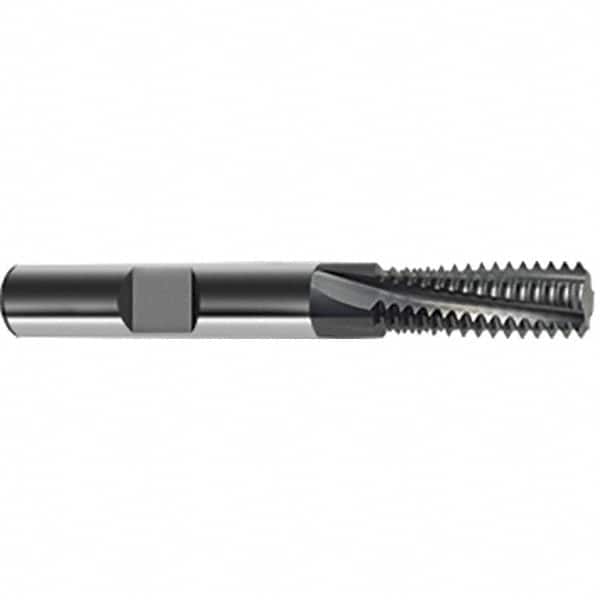 Guhring - M20x2.5 Metric , 14.95mm Cut Diam, 4 Flute Solid Carbide Helical Flute Thread Mill - Internal Thread, 41.3mm LOC, 102mm OAL, 16mm Shank Diam - Exact Tooling