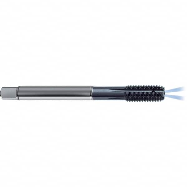 Guhring - 1/4-20 UNC 2BX H7/H8 Thread Limit Modified Bottoming Thread Forming Tap - High Speed Steel, TiCN Finish, 3.15" OAL, Right Hand Thread, Series 4379 - Exact Tooling