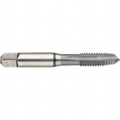 Guhring - 4-40 UNC 2 Flute 2B Modified Bottoming Spiral Flute Tap - High Speed Steel, MolyGlide Finish, 2.205" OAL, Right Hand Flute, Right Hand Thread, H2/H3, Series 3967 - Exact Tooling