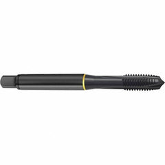 Guhring - 7/8-9 UNC 4 Flute 2B Plug Spiral Point Tap - High Speed Steel, Oxide Finish, 4.689" OAL, Right Hand Thread, H5, Series 4402 - Exact Tooling