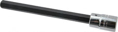 Proto - 1/2" Drive, 12mm Hex Bit Socket - 7-1/4" OAL, 5-5/8" Bit Length, Long Hex Bit Socket - Exact Tooling