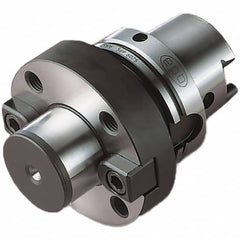 Seco - HSK125 Taper Shank 2-1/2" Pilot Diam Shell Mill Holder - 3.49" Flange to Nose End Projection, 4.874" Nose Diam, Through-Spindle Coolant - Exact Tooling