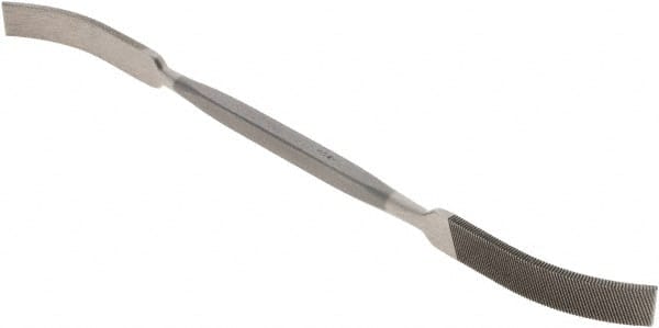 Grobet - 7" Riffler Precision Swiss Pattern File - Silversmith's Handle - Exact Tooling