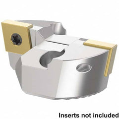 Kennametal - 43mm Body Diam, Manual Twin Cutter Boring Head - Exact Tooling