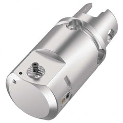 Kennametal - 23mm Body Diam, Manual Single Cutter Boring Head - Exact Tooling