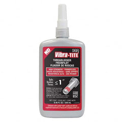 Vibra-Tite - 250 mL Bottle, Red, High Strength Primerless Threadlocker - Exact Tooling