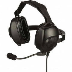 Motorola Solutions - Two-Way Radio Headsets & Earpieces Type: Headset w/Microphone Microphone Type: Boom Microphone - Exact Tooling