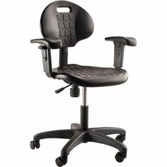 National Public Seating - Swivel & Adjustable Stools Type: Adjustable Height Swivel Stool Overall Height: 37 - Exact Tooling