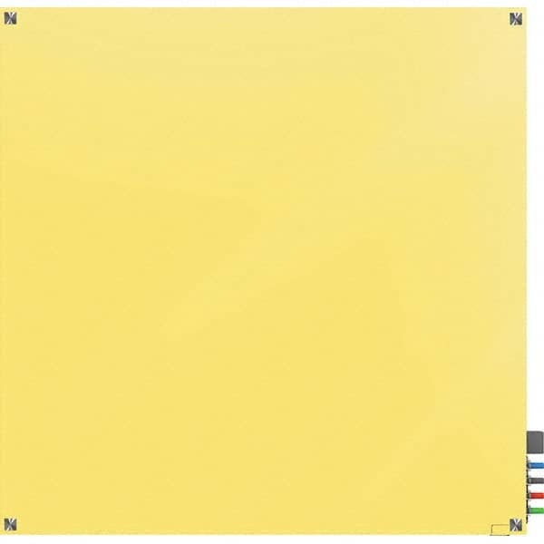 Ghent - Whiteboards & Magnetic Dry Erase Boards Type: Glass Dry Erase Board Height (Inch): 48 - Exact Tooling