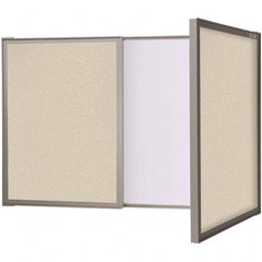 Ghent - Whiteboards & Magnetic Dry Erase Boards Type: Dry Erase/Fabric Height (Inch): 24 - Exact Tooling