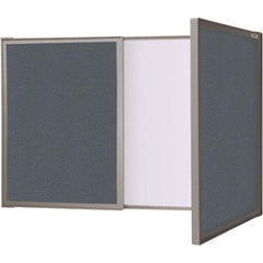 Ghent - Whiteboards & Magnetic Dry Erase Boards Type: Dry Erase/Fabric Height (Inch): 24 - Exact Tooling
