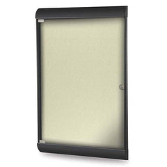 Ghent - Cork Bulletin Boards Style: Enclosed Bulletin Board Color: Caramel - Exact Tooling