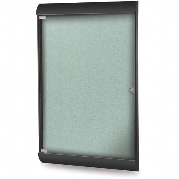 Ghent - Cork Bulletin Boards Style: Enclosed Bulletin Board Color: Stone - Exact Tooling