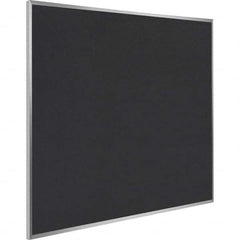 Ghent - Cork Bulletin Boards Style: Recycled Rubber Tack Bulletin Board Color: Black - Exact Tooling