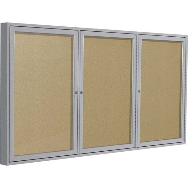 Ghent - Cork Bulletin Boards Style: Enclosed Outdoor Bulletin Board Color: Caramel - Exact Tooling