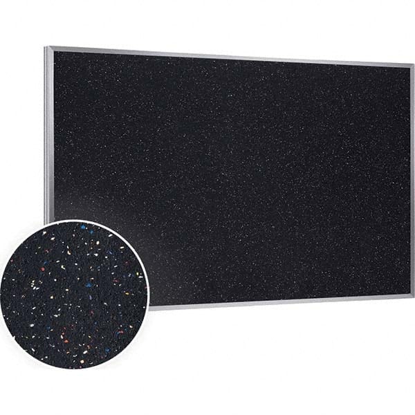 Ghent - Cork Bulletin Boards Style: Recycled Rubber Tack Bulletin Board Color: Confetti - Exact Tooling