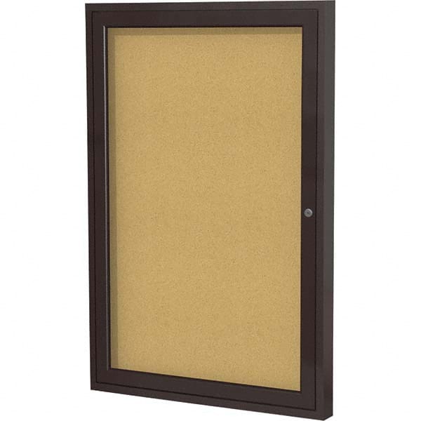 Ghent - Cork Bulletin Boards Style: Enclosed Cork Bulletin Boards Color: Natural Cork - Exact Tooling