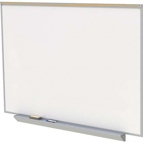 Ghent - Whiteboards & Magnetic Dry Erase Boards Type: Porcelain on steel Magnetic marker board Height (Inch): 48-1/2 - Exact Tooling