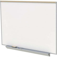 Ghent - Whiteboards & Magnetic Dry Erase Boards Type: Porcelain on steel Magnetic marker board Height (Inch): 48-1/2 - Exact Tooling