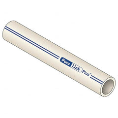 Mueller Industries - 0.671" ID x 7/8" OD, 20' Long, PEX-A Tube - Natural with Blue Print, 100 Max psi - Exact Tooling