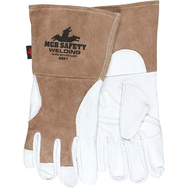 MCR Safety - Size M Cowhide Welding Glove - Exact Tooling