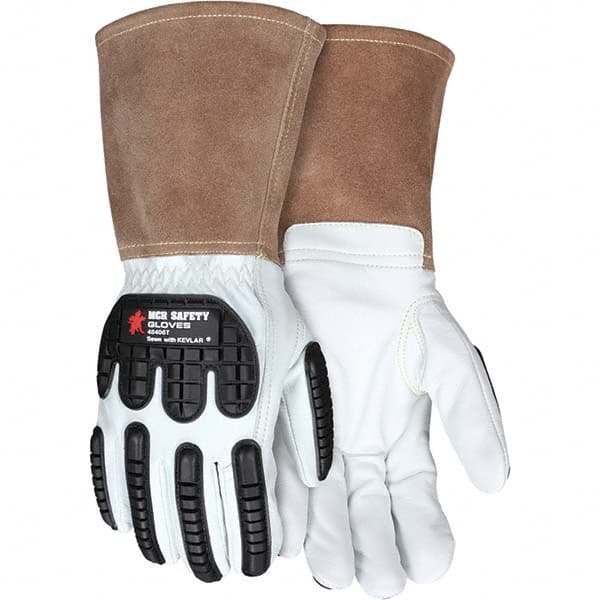 MCR Safety - Size L Thinsulate Lined Goatskin Welding Glove - Exact Tooling