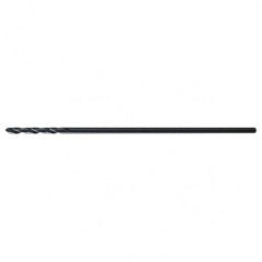 #16 RHS / RHC HSS 135 Degree Split Point Aircraft Extended Length Extension Drill - Steam Oxide - Exact Tooling
