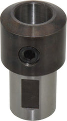 Criterion - 3/4" Bore Diam, 1" Body Diam x 2-13/32" Body Length, Boring Bar Holder & Adapter - Exact Tooling