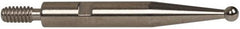 INTERAPID - 0.06" Ball Diam, Steel, Ball Test Indicator Contact Point - 0.65" Contact Point Length, Use with Brown & Sharpe Interapid 312 Dial Test Indicators (Except 74.111965 & 74.111958) - Exact Tooling