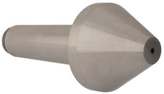 Riten - 3-1/2" Head Diam, Hardened Tool Steel Bull Nose Point Solid Dead Center - 5MT Morse Taper, 3-1/2" Point Diam, 2.155" Point Length - Exact Tooling