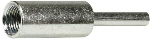 Merit Abrasives - Bore Polisher Mandrel - 1/2-20 Thread, for Use with B4 Series - Exact Tooling