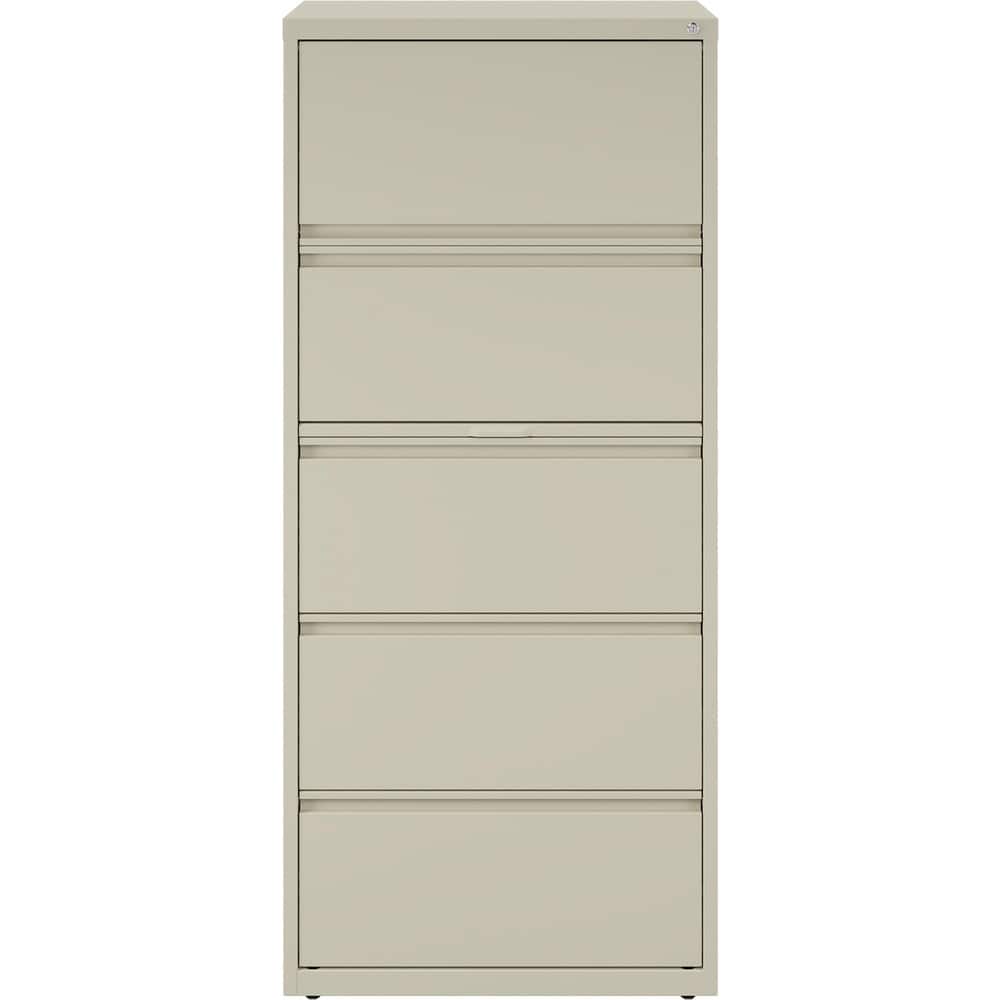 File Cabinets & Accessories; File Cabinet Type: Horizontal; Color: Putty; Material: Steel; Number Of Drawers: 5.000