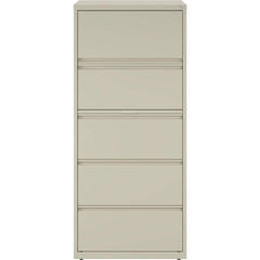 File Cabinets & Accessories; File Cabinet Type: Horizontal; Color: Putty; Material: Steel; Number Of Drawers: 5.000