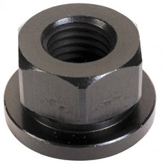 TE-CO - 1-1/4 - 7, 2-1/2" Flange Diam, 1-1/4" High, 1-13/16" Across Flats, Flange Nut - Exact Tooling