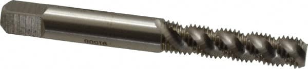 Heli-Coil - M6x1.00 Metric Coarse, 3 Flute, Bottoming Chamfer, Bright Finish, High Speed Steel Spiral Flute STI Tap - Right Hand Flute, 2-23/32" OAL, 8.08mm Shank Diam, 1-1/8" Thread Length, 5H Class of Fit - Exact Tooling